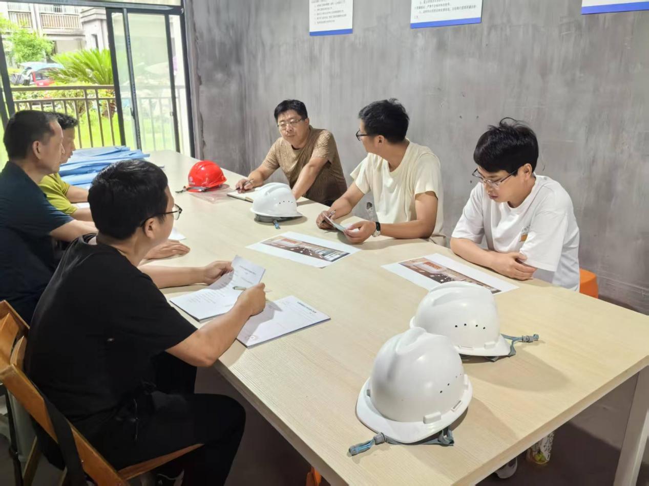 百鳥亭幼兒園建設(shè)項目組織開展2025年安全生產(chǎn)月隱患排查工作